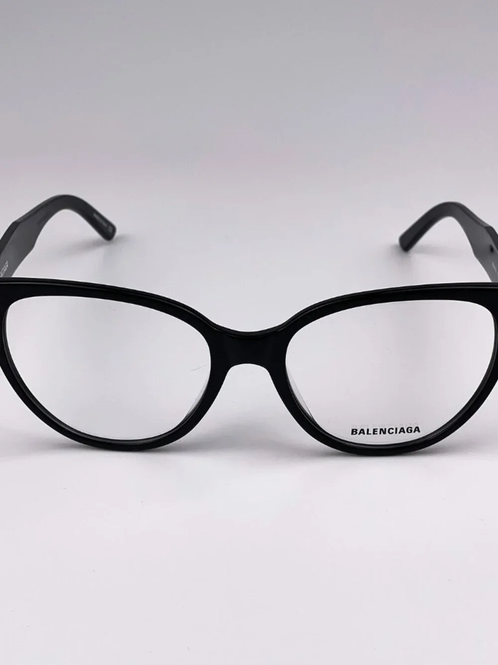 BALENCIAGA BB0064O 001 BLACK CAT EYE EYEGLASSES